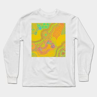 Bioluminesence Yellow Long Sleeve T-Shirt